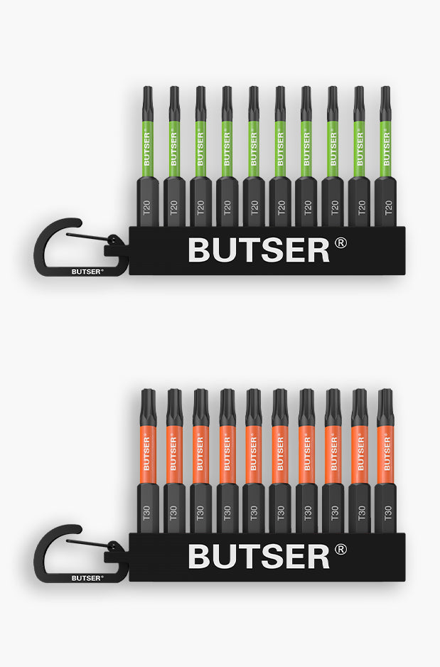BUTSER combiset Torx 20 + Torx 30 (10% korting)